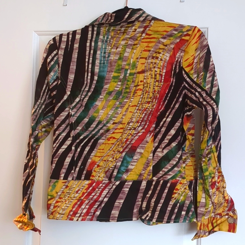 Multicoloured blouse - Picture 4 of 4